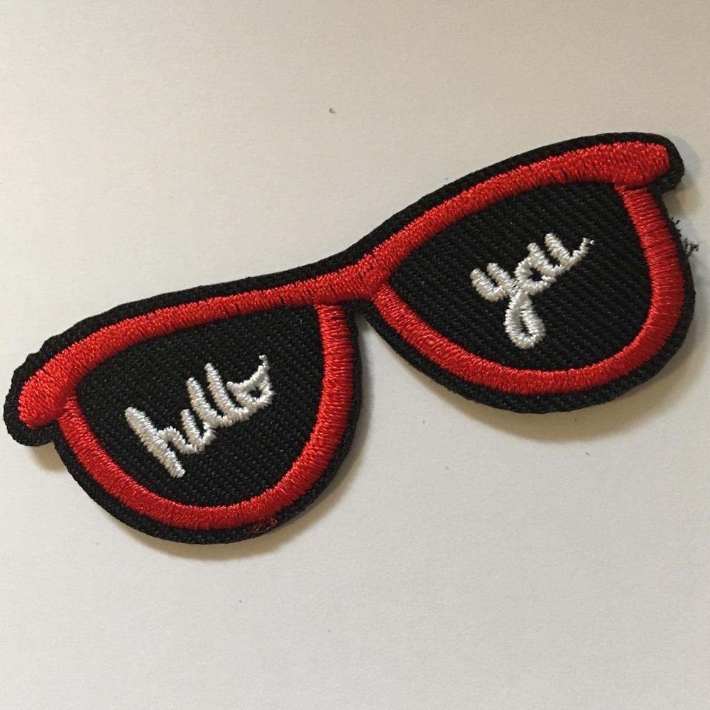🕶 ❤️ RED SUNGLASSES PATCH ❤️ 🕶